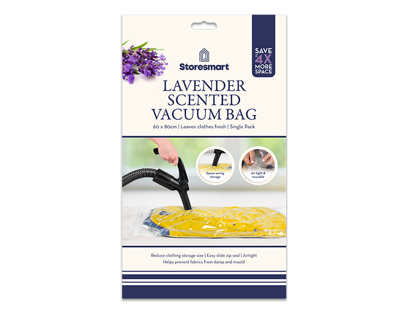 Lavender Vacuum Storage Bag 60 x 80cm